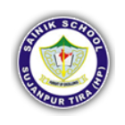 Sainik School, Sujanpur Tira