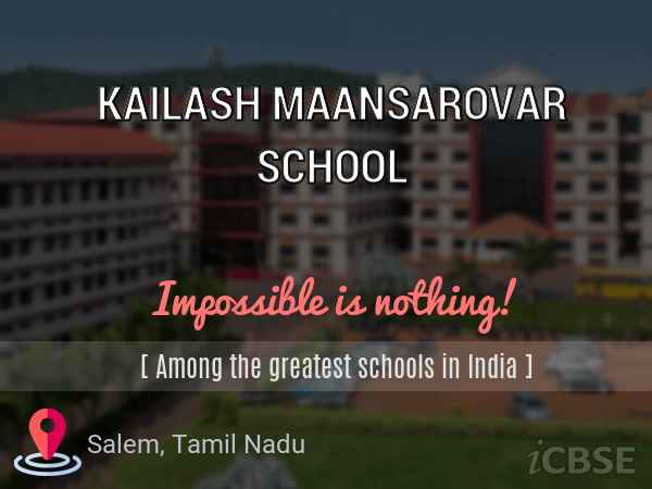 Kailash Maansarovar School, Salem