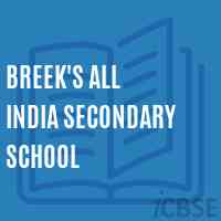 Breeks All India Secondary School, Ootacamund