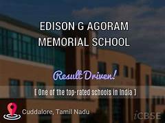 Edison G Agoram Memorial School, Manalur