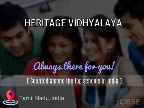 Heritage Vidhyalaya, Valapadi