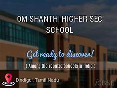 Om Shanthi Higher Secondary School, Thandicombu Road