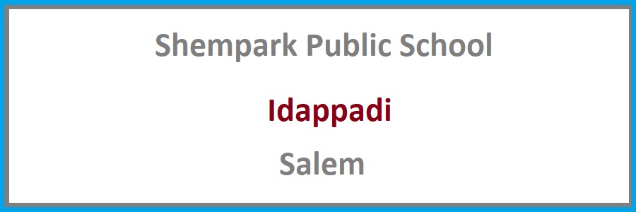 Shempark Public School, Idappadi